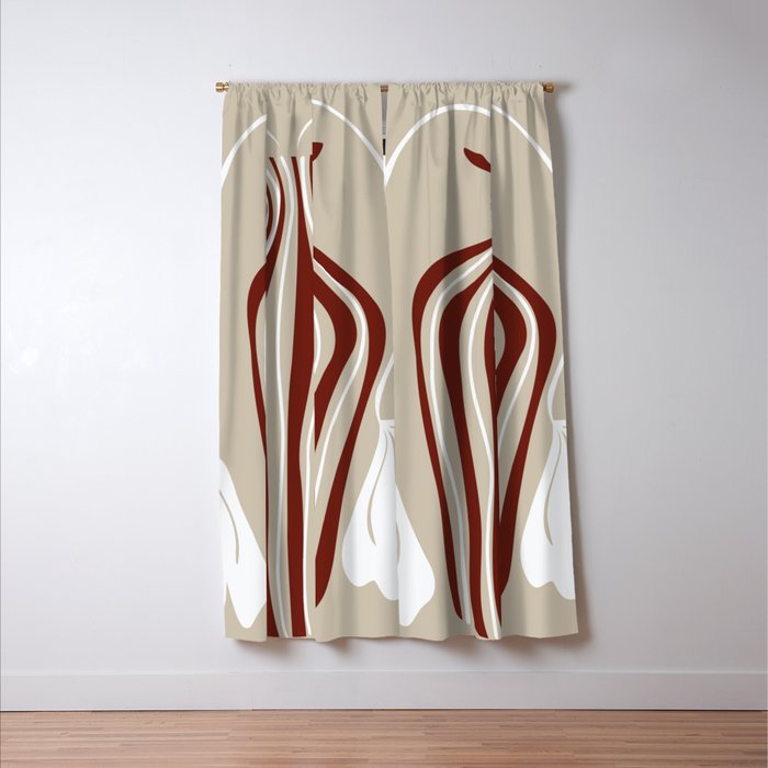 Minimalistic Vase 6 Window Curtain Gallery Image 3