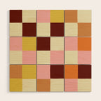 Tiles Wood Wall Art Gallery Image 1