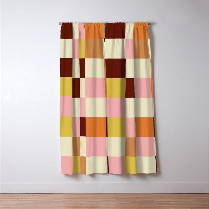Tiles Window Curtain Gallery Image 3