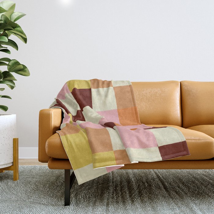 Tiles Throw Blanket Gallery Image 1