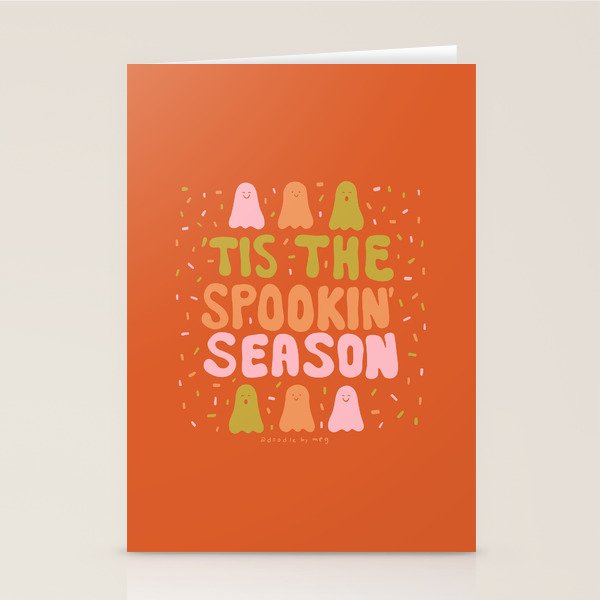 'Tis the Spookin Season Stationery Card Gallery Image 1