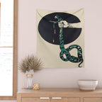 The strangling of a poisonous snake, representing the crushing colour lithograph G. Dorival 1918 Wall Tapestry Gallery Image 2