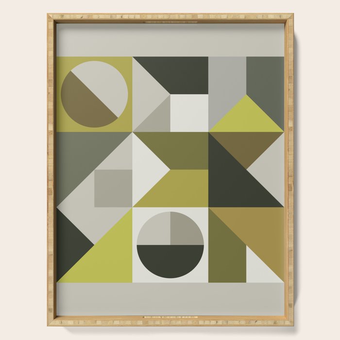 Modern Geometric 72A Serving Tray Gallery Image 1