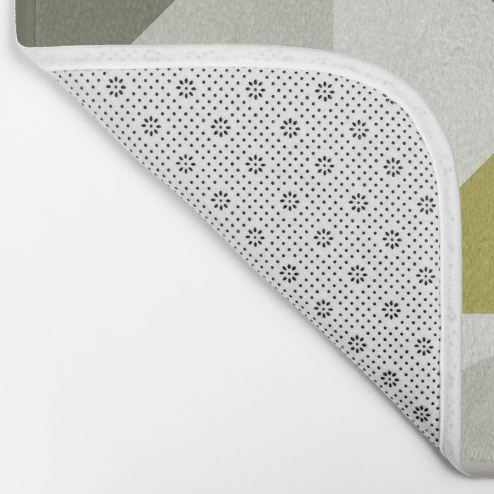Modern Geometric 72A Bath Mat Gallery Image 2