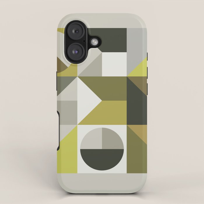 Modern Geometric 72A iPhone Case Gallery Image 1