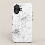 Sunflower Line Sami iPhone Case Gallery Image 1