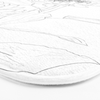 Sunflower Line Sami Bath Mat Gallery Image 3