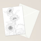 Sunflower Line Sami Stationery Card Gallery Image 2