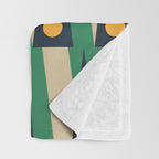 BAUHAUS POP PRAGUE Throw Blanket Gallery Image 3