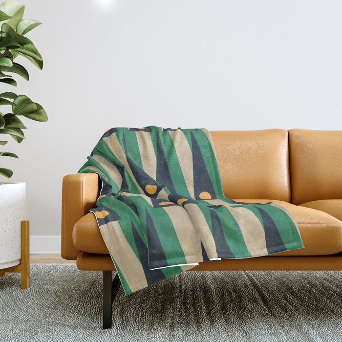 BAUHAUS POP PRAGUE Throw Blanket Gallery Image 1
