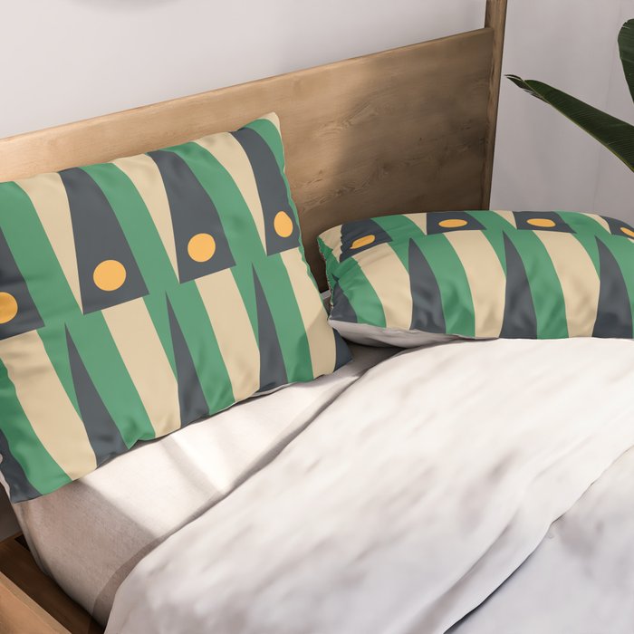 BAUHAUS POP PRAGUE Pillow Sham Gallery Image 2