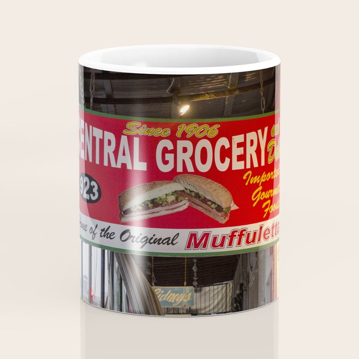 New Orleans Central Grocery x New Orleans French Quarter Photography Coffee Mug Gallery Image 4
