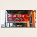 New Orleans Central Grocery x New Orleans French Quarter Photography Desk Mat Gallery Image 3