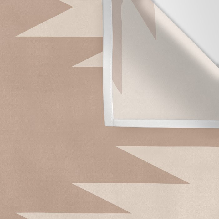 Geometric Southwestern Minimalism - Neutral Natural Beige Wall Tapestry Gallery Image 3