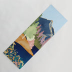 Summer Forest Lake Yoga Mat Gallery Image 1