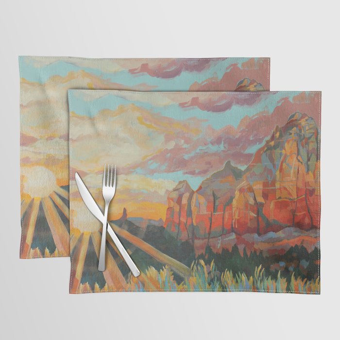 Spacious Healing Light No. 1 Placemat Gallery Image 1