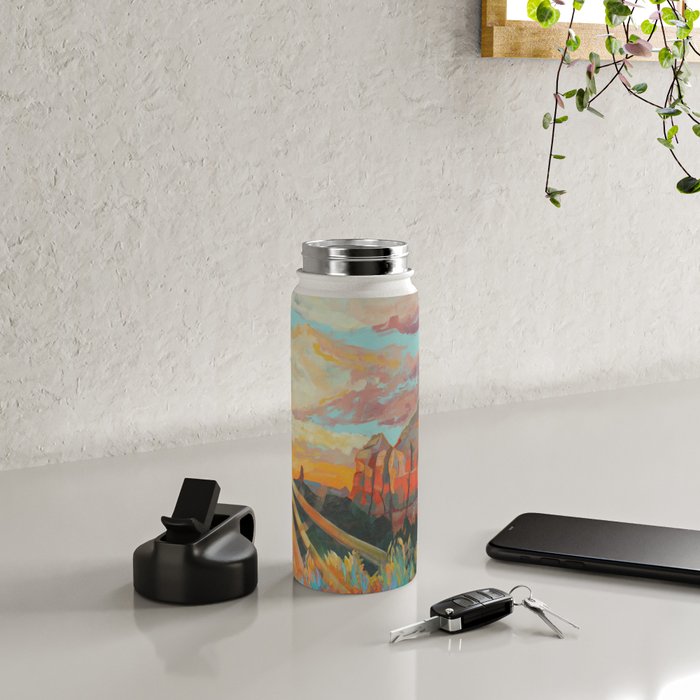 Spacious Healing Light No. 1 Water Bottle Gallery Image 4