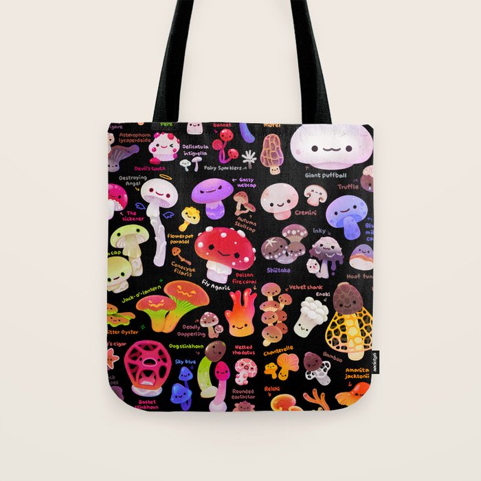Mushroom - name Tote Bag Gallery Image 1