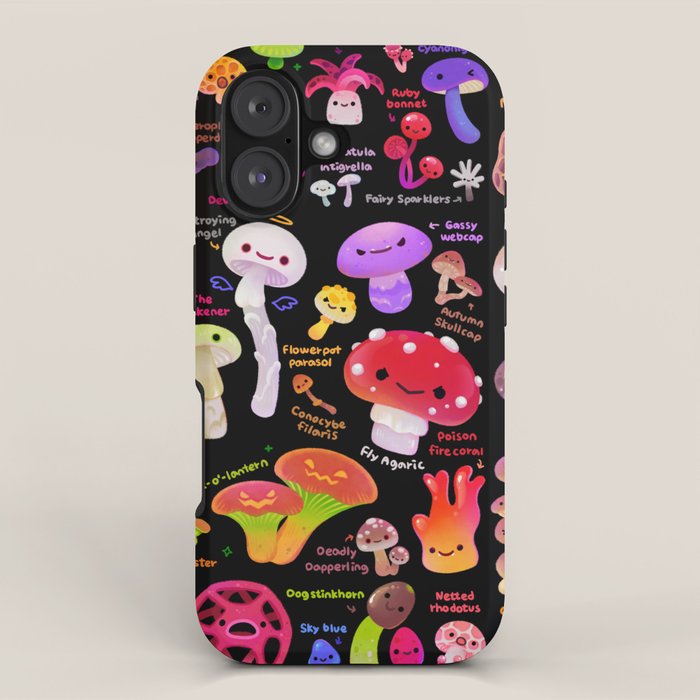 Mushroom - name iPhone Case Gallery Image 1