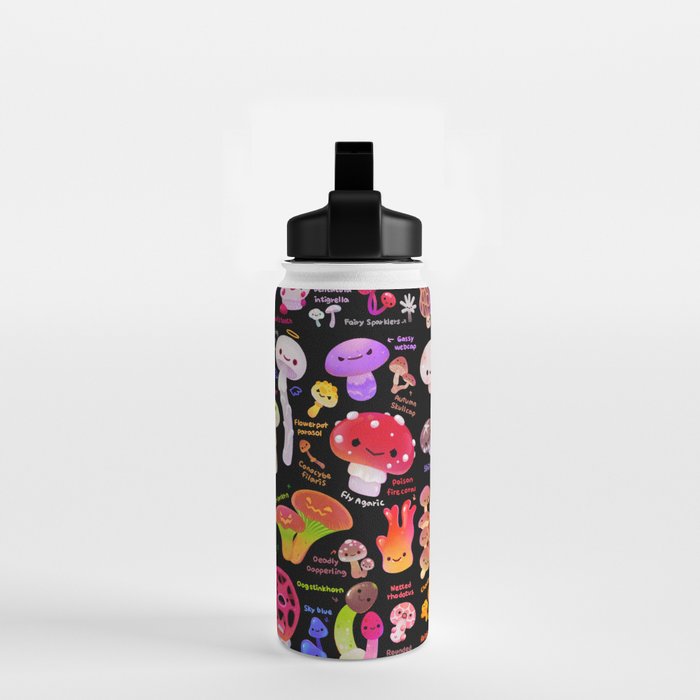 Mushroom - name Water Bottle Gallery Image 2