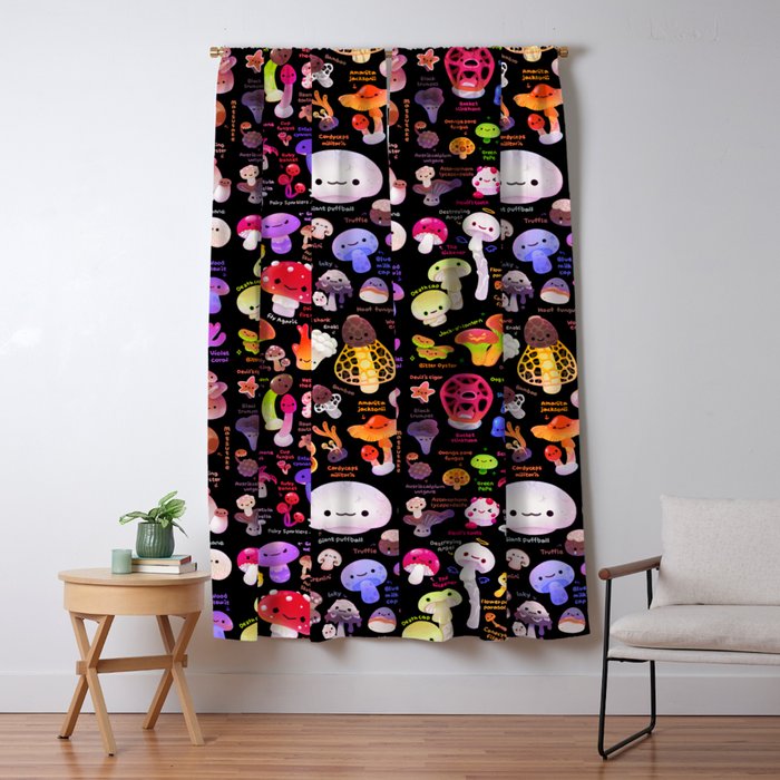 Mushroom - name Window Curtain Gallery Image 5