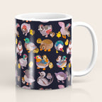 Duck and Duckling - dark Coffee Mug Gallery Image 1