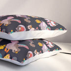 Duck and Duckling - dark Pillow Sham Gallery Image 3