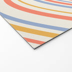Wavy Stripes XXIII - Retro Summer Welcome Mat Gallery Image 2