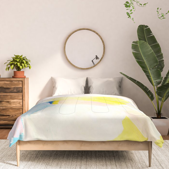Summer brights abstract 2 Comforter Gallery Image 3