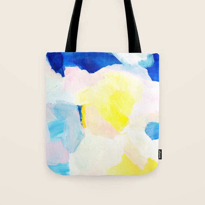 Summer brights abstract 2 Tote Bag Gallery Image 1