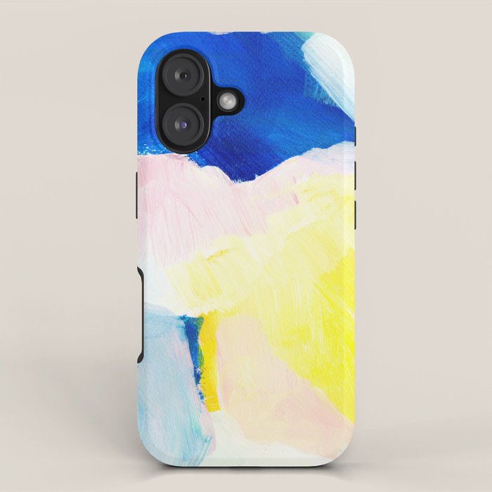 Summer brights abstract 2 iPhone Case Gallery Image 1