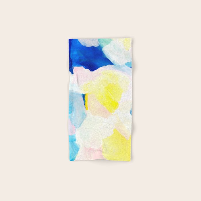 Summer brights abstract 2 Bath Towel Gallery Image 1