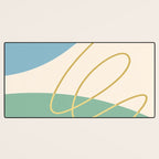 Line Art Scenery 2 Desk Mat Gallery Image 3