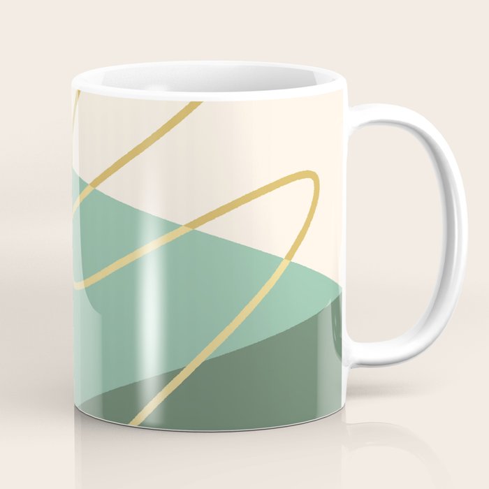 Line Art Scenery 2 Coffee Mug Gallery Image 1