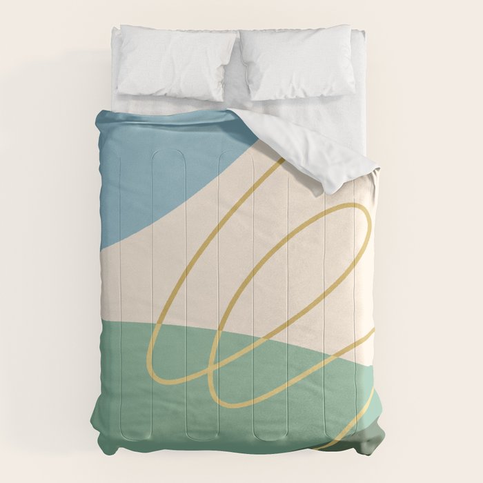 Line Art Scenery 2 Comforter Gallery Image 6