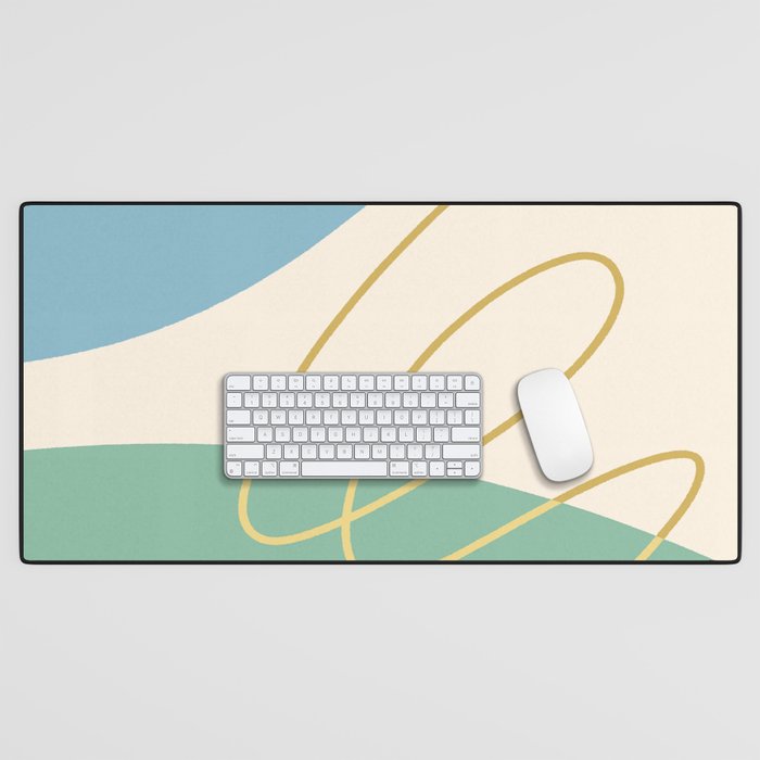 Line Art Scenery 2 Desk Mat Gallery Image 1