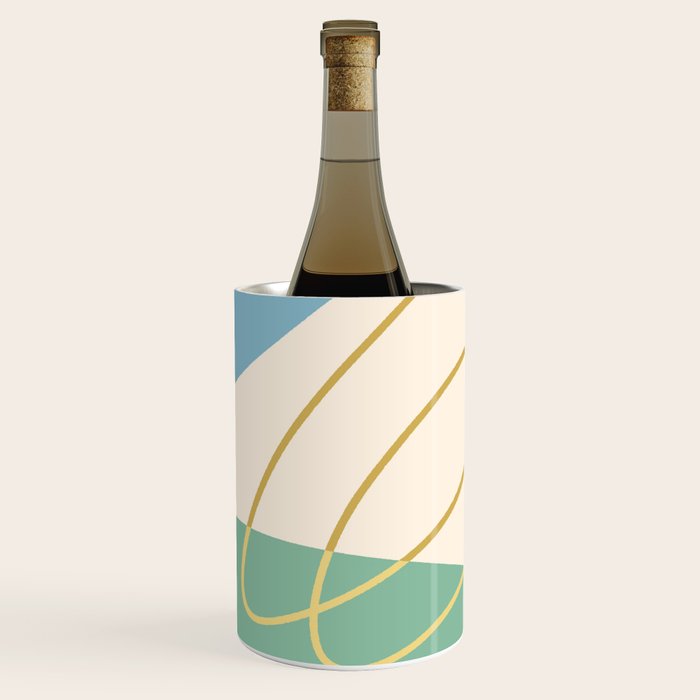 Line Art Scenery 2 Wine Chiller Gallery Image 1
