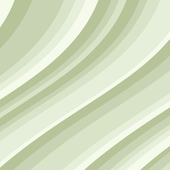 Wavy Stripes XXI - Pastel Natural Green Coffee Mug Gallery Image 2