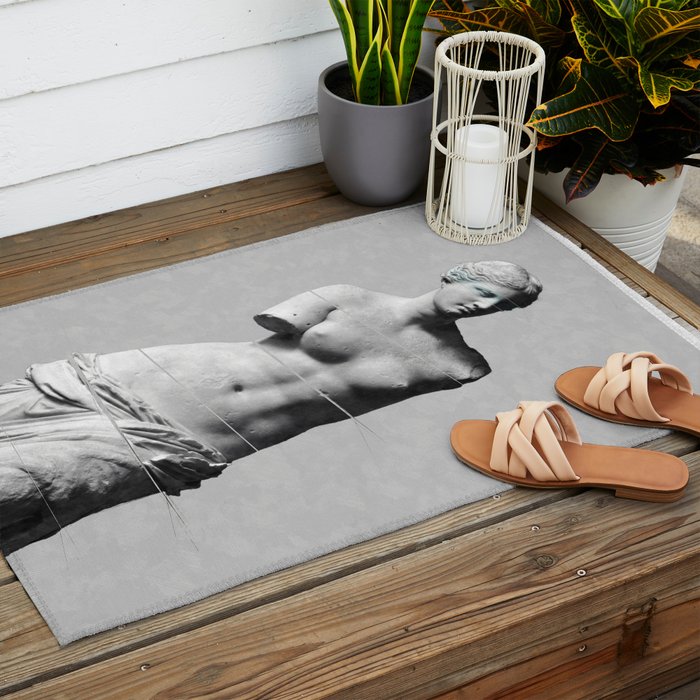 Venus de Milo Outdoor Rug Gallery Image 2