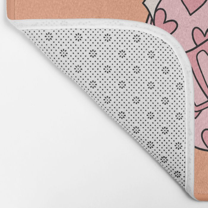 Cancer Zodiac Strawberry Bath Mat Gallery Image 2