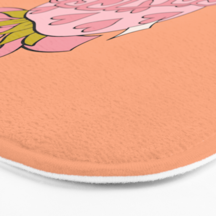 Cancer Zodiac Strawberry Bath Mat Gallery Image 3