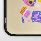 Snacks Are a Lifestyle Food Illustration Light Version Laptop Sleeve Gallery Image 3