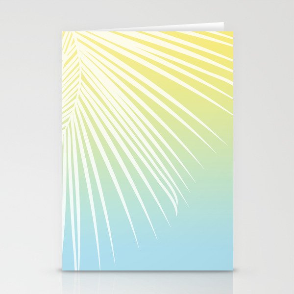 Pastel Palm 03 Stationery Card Gallery Image 1