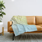 Pastel Palm 03 Throw Blanket Gallery Image 1
