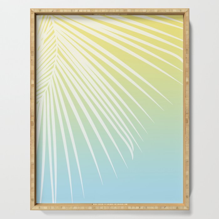 Pastel Palm 03 Serving Tray Gallery Image 1