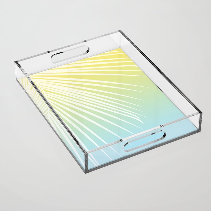 Pastel Palm 03 Acrylic Tray Gallery Image 1