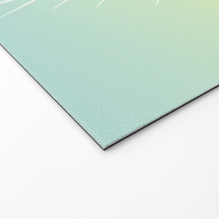 Pastel Palm 03 Welcome Mat Gallery Image 2