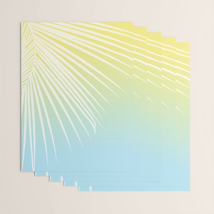 Pastel Palm 03 Wrapping Paper Gallery Image 3