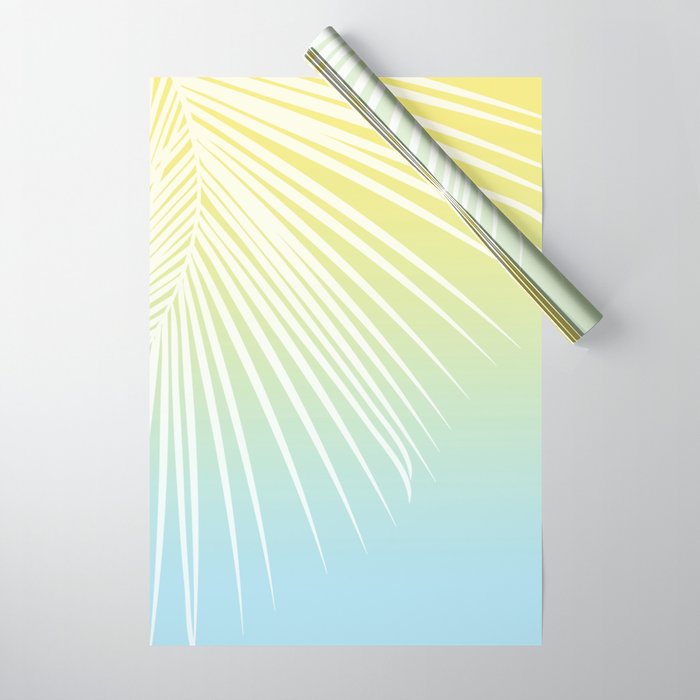 Pastel Palm 03 Wrapping Paper Gallery Image 1