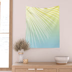 Pastel Palm 03 Wall Tapestry Gallery Image 2